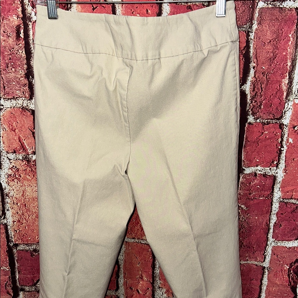 Lisette Beige Slim Ankle women Pants – Size 12 - Picture 9 of 10